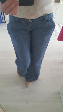 Elegantné široké rifle s, primark,s