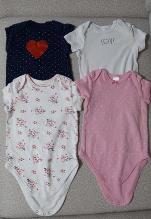 Body kratky rukav velkost 80, baby club,80