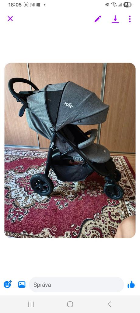 Predám kociar joie - košice, presov, joie,joie litetrax 4 s