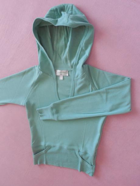 Mikina do pása s kapucňou, xs