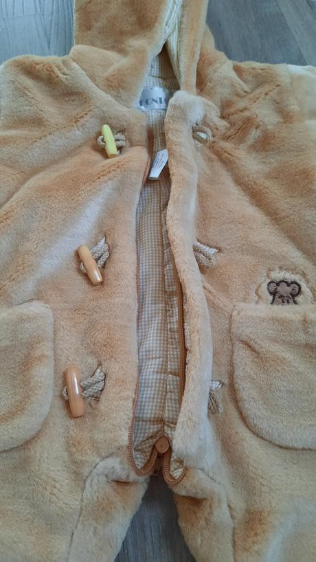 Hrubý zimný overal na 6 mes., 68