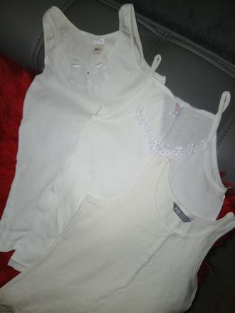 Bavlnené tielko 3x, 140