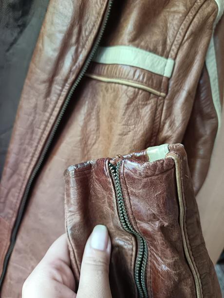 Kožená bunda pánska, aviatrix original, s/m, m