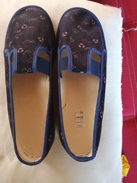 Papuče látkové, 39