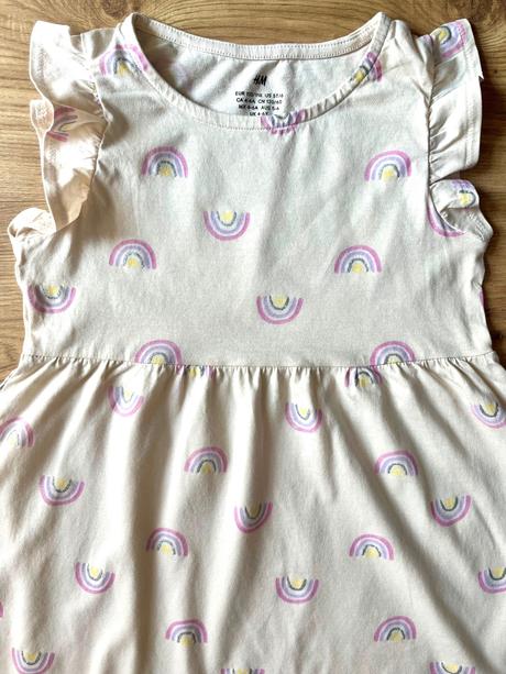 Letne saty h&m 110/116 - top stav, h&m,110