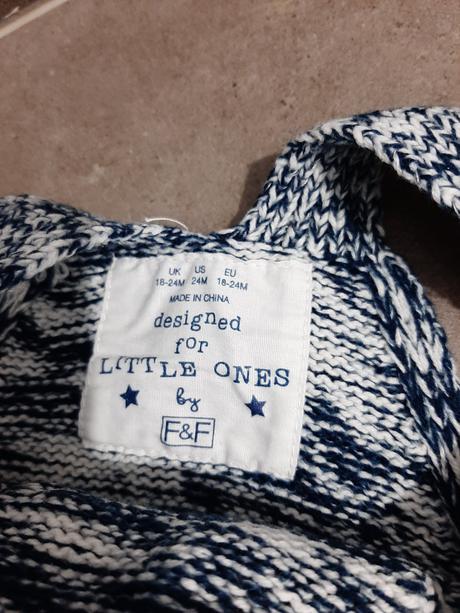 Nohavice s náprsenkou, f&f,86