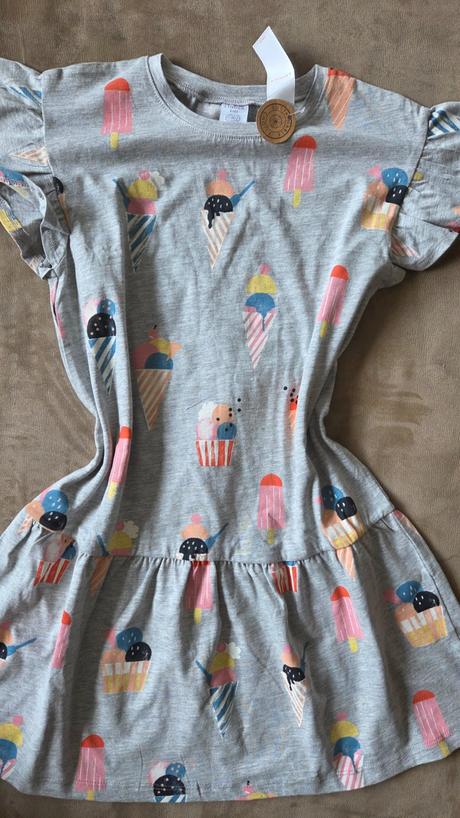 Nové letné šatočky lindex veľm122,128, lindex,122 / 128