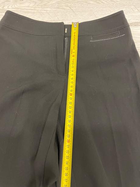 Čierne elegantné nohavice, 152