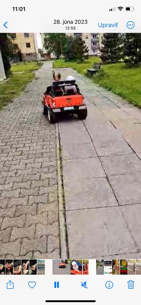 Predam elektronické auticko pre deti,