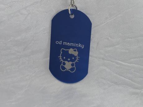 Kľúčenka s vlastným textom, 