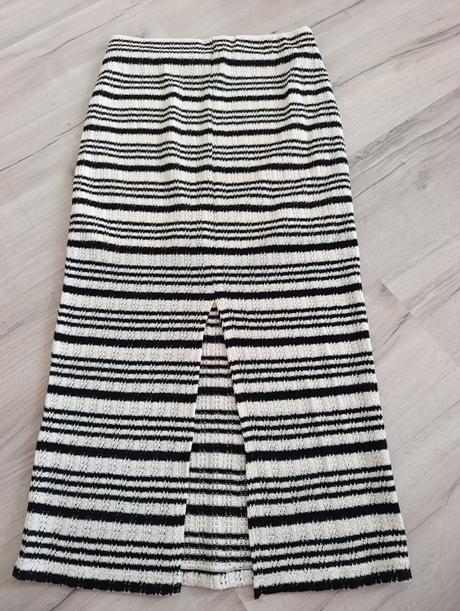 Upletová pásikavá sukňa, reserved,m