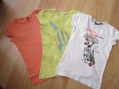 Tričko 3 kusy, zara,128