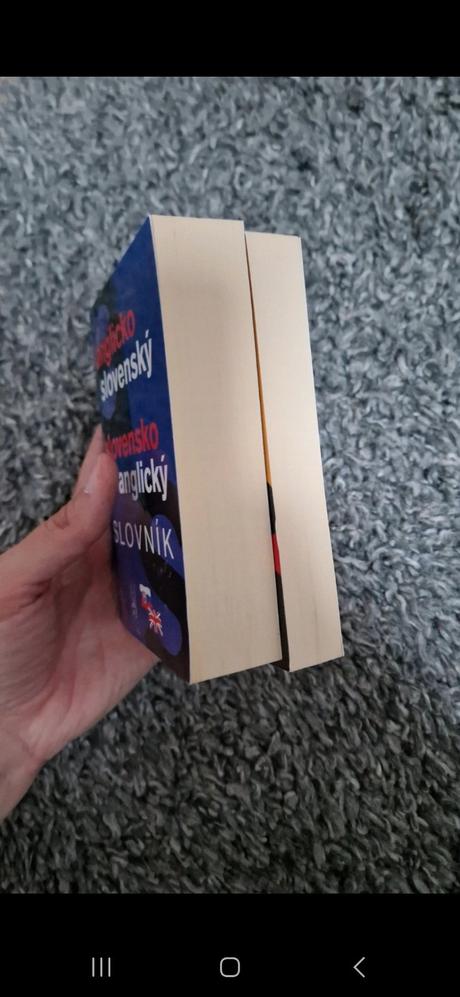 Slovniky anglicky aj nemecky,