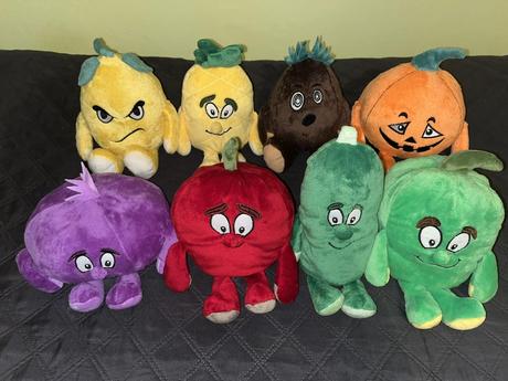 Plyšové hračky vitamani, 