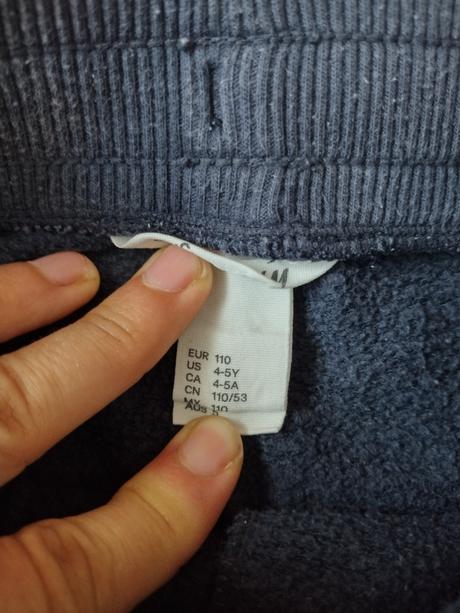 Tepláky 110, h&m,110