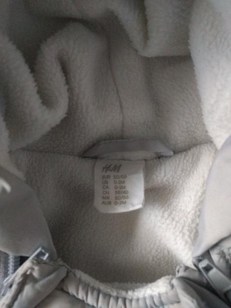 Zimny overal, h&m,50