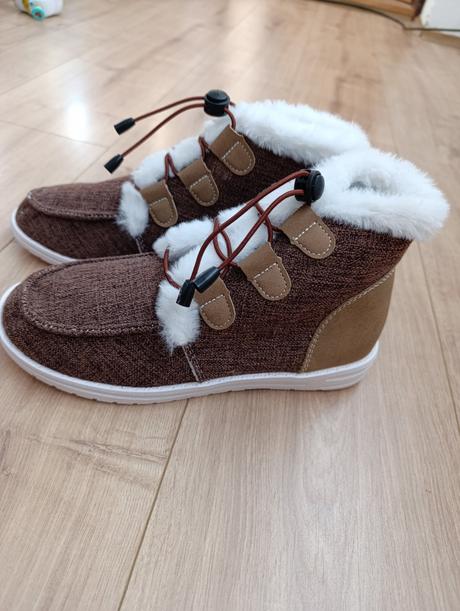 Zimné topánky s kožušinkou, 39