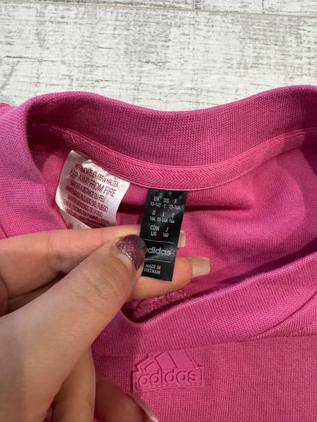 Adidas dievčenská mikina 164, adidas,164