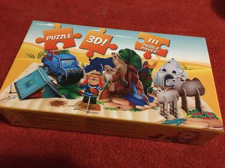 3 d puzzle, 