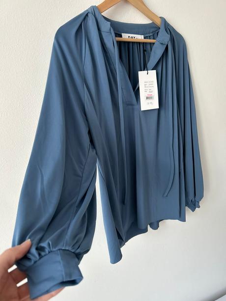 Day birger et mikkelsen modrá blúzka, s