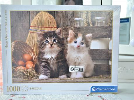 Puzzle clementoni-mačičky-1000ks, 