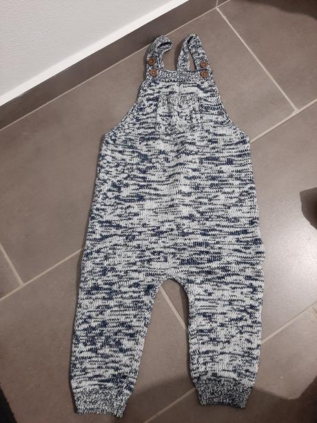 Nohavice s náprsenkou, f&f,86