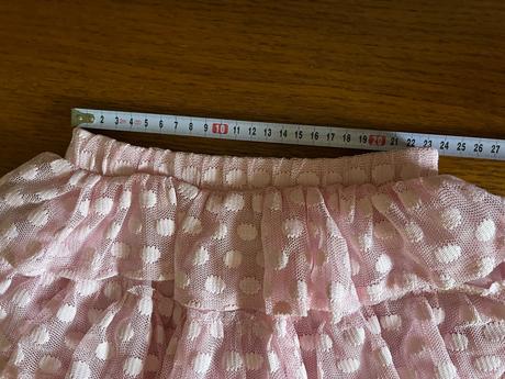 Bodkovaná suknička s volánikmi, disney,98