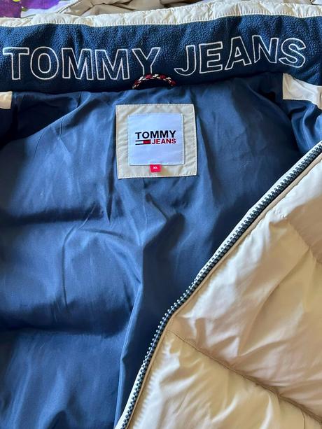 Pánska pérová bunda zn.tommy jeans č.xl, tommy hilfiger,xl