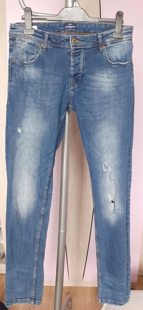 Rifle frajerske pas 81cm, denim,30