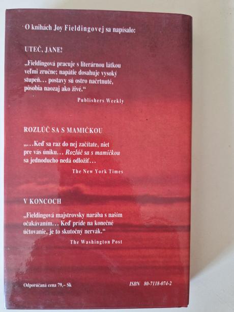 Rozlúč sa s mamičkou, joe fieldingová, 