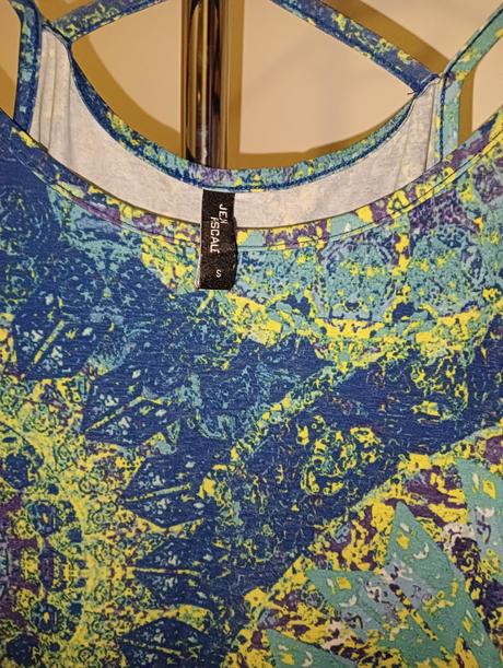 Vzorované maxi šaty, takko,s