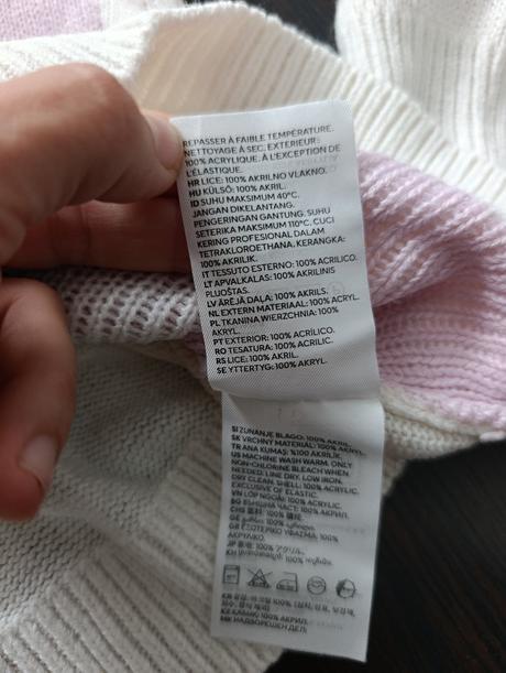 Srdieckovy sveter, h&m,s