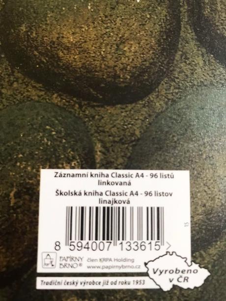 Veľká záznamná kniha a4 linajková,