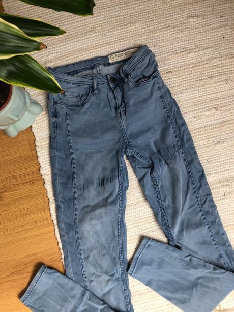 Modré nohavice, esmara,36