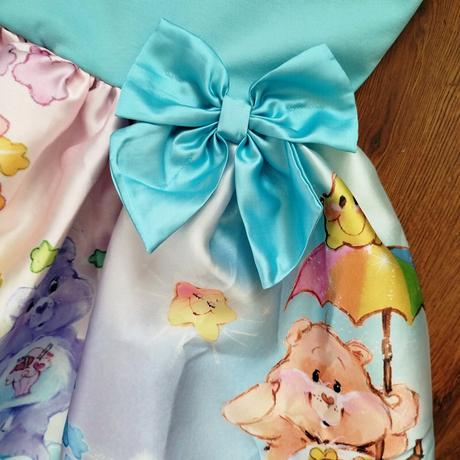 Nádherné šaty h&m s motívom care bears - nové, h&m,134 / 140