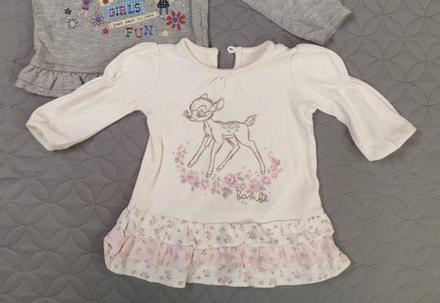 Biela bambi tunika 86-98, george,92
