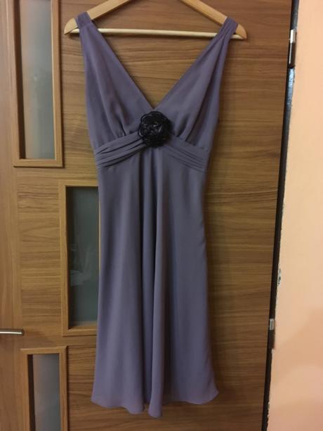 Spolocenske saty fialove 36, bonprix,36