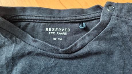 Reserved tričko pre chlapca alebo dievča, reserved,92