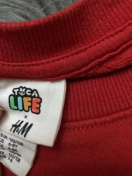 Mikina h&m veľ.122/128 s meniacim obrazkom, h&m,122