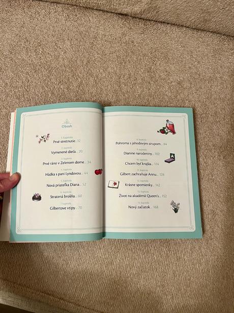 Anna zo zeleneho domu kniha, 