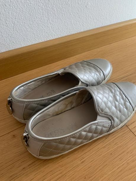 Geox béžové kožené mokasiny 37, geox,37