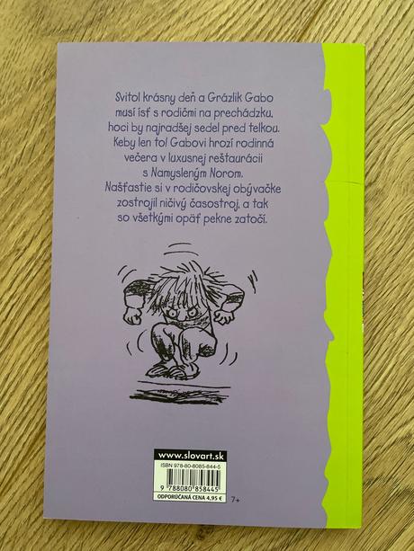 Kniha grázlik gabo a ničivý časostroj, 