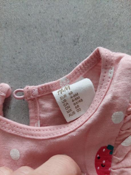 Letné šatky 68, h&m,68