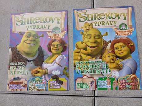 Časopisy shrek, 