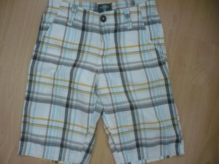 Kárované kraťase hm, h&m,128