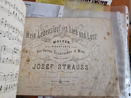 Noty 140rocne straus,