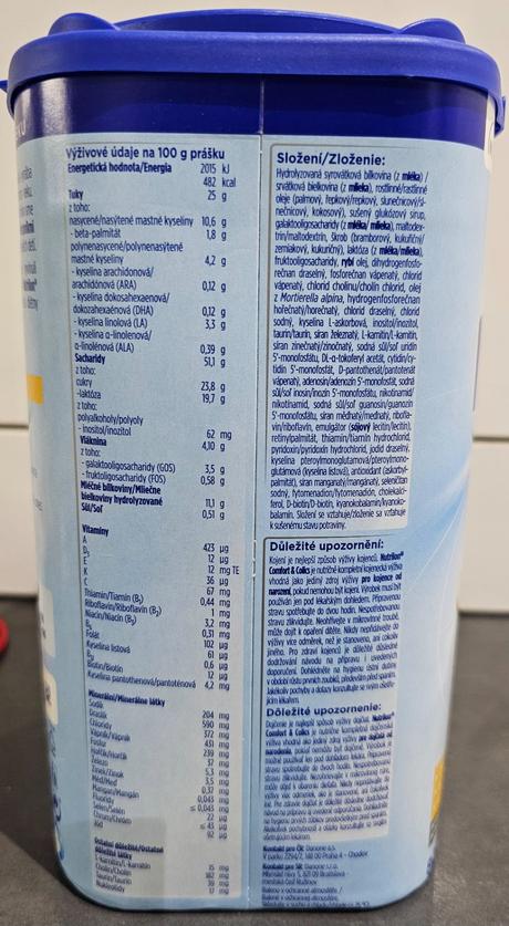 Nutrilon comfort & colics, 