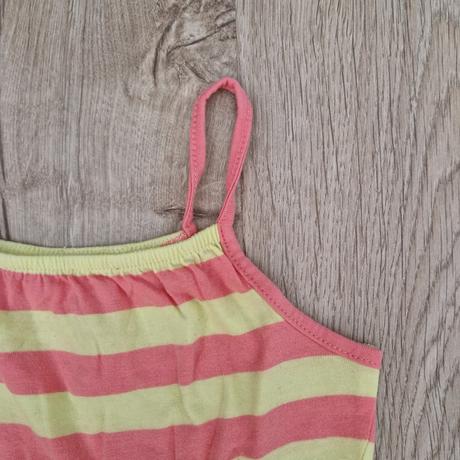 Šaty bavlnené lupilu žlto-cyklamenove, lupilu,110