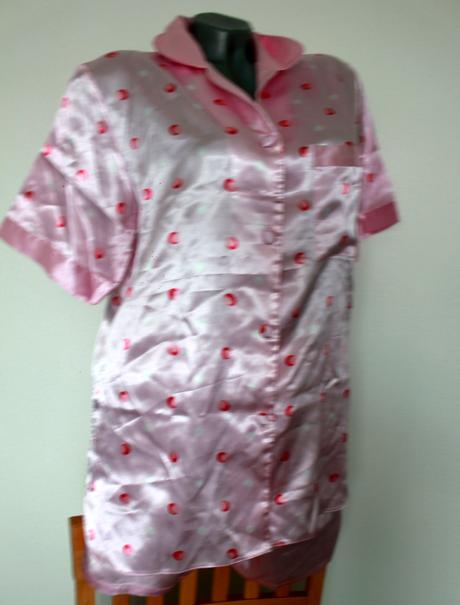 Satenova pyzamova suprava, xl