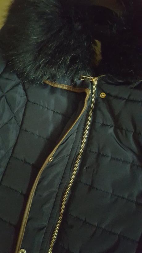 Damska zimna bunda, s